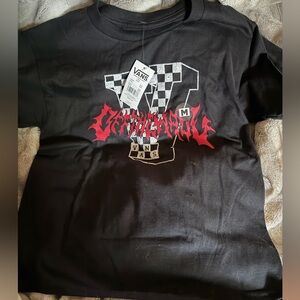 Vans Kids T-Shirt with Red Graphic med nwt